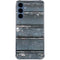 Chipped Blue Wood Galaxy A35 5G Clear Case